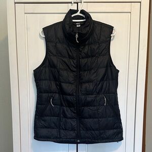 REI Women's Down Vest, 650 fill, Black, size L